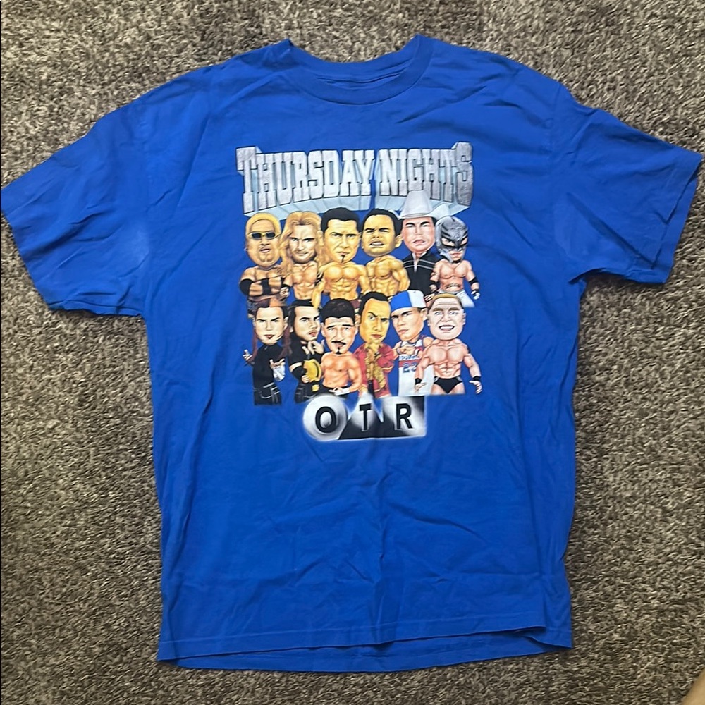 Off The Rope Thursday Nights wrestling tee XL men’s Used
